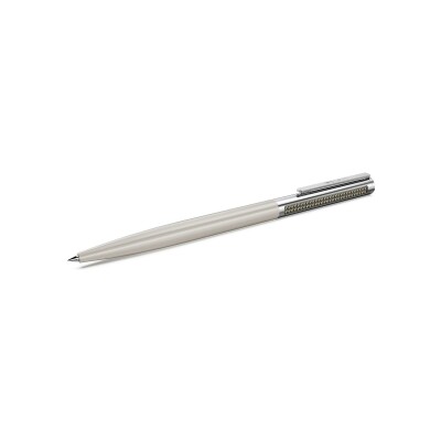 Stylo à bille Swarovski Matrix Tennis en métal chromé et cristaux Swarovski