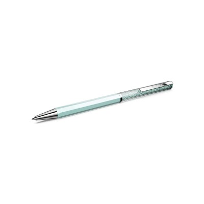 Stylo à bille Swarovski Crystalline en métal chromé et cristaux Swarovski