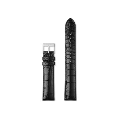 Bracelet montre Rochet Firenze en cuir grain alligator brillant vison - 20mm