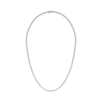 Collier Ligne en or blanc et diamants