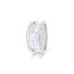 Bague Structure en or blanc et diamants