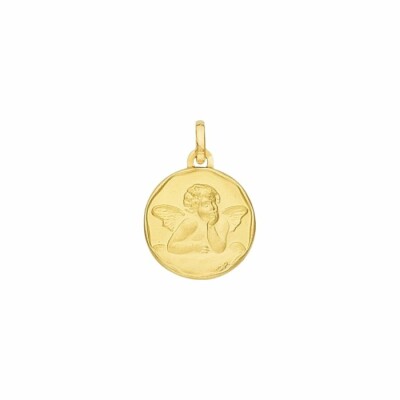 Médaille ange en or jaune