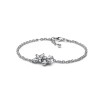 Bracelet Pandora Timeless Chaîne Herbier Scintillant en argent, 18cm