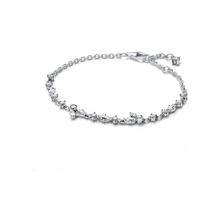 Bracelet Pandora herbier scintillant en argent 