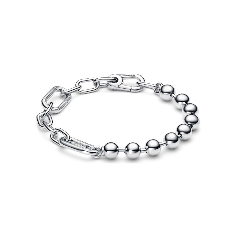 Bracelet Pandora Me avec Sphère Métallique en argent, 15cm