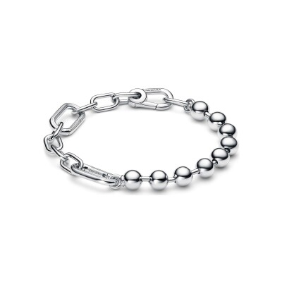 Bracelet Pandora Me avec Sphère Métallique en argent, 17cm