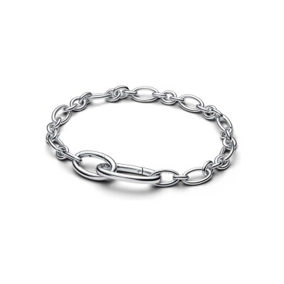 Bracelet Pandora Me Links à maillons ovales ouvrables en argent, taille 4