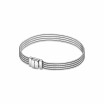 Bracelet Pandora Reflexions maille serpent multi-rangs en argent, 17 cm