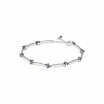 Bracelet Pandora Timeless barres pavé scintillant en argent et cristal, oxyde de zirconium, 16 cm