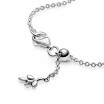 Bracelet Pandora People chaîne arbre de vie cœur en argent et oxyde de zirconium, 20 cm