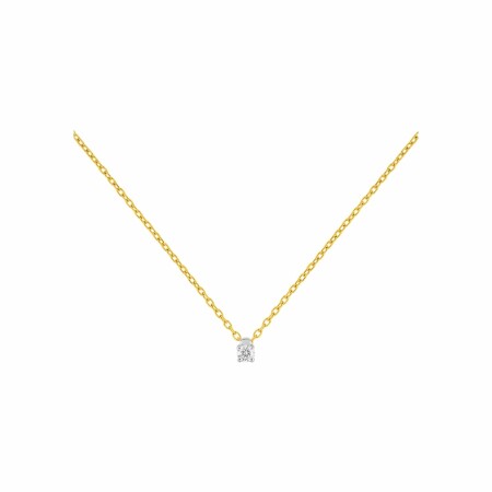 Collier en or blanc, or jaune et diamants