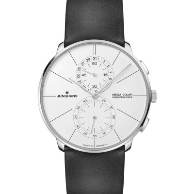 Montre Junghans Meister fein Chronoscope MEGA Solar 59/4200.00