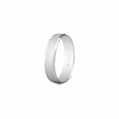 Alliance en or blanc 4.5mm