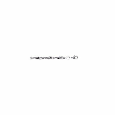Chaîne en argent, longueur 40cm