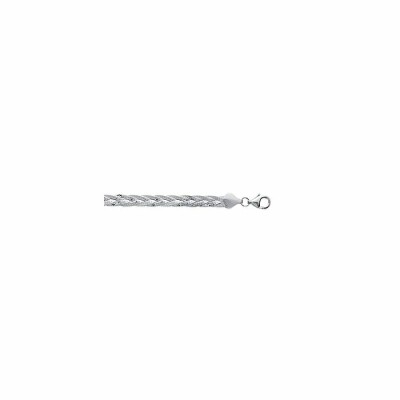 Bracelet en argent, longueur de 18cm