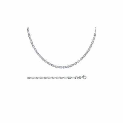 Bracelet en argent, 18cm