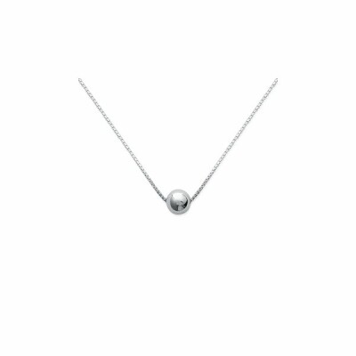 Collier en argent, 42cm