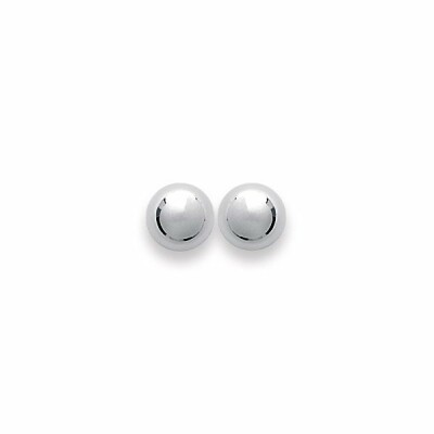 Boucles d'oreilles en argent rhodié