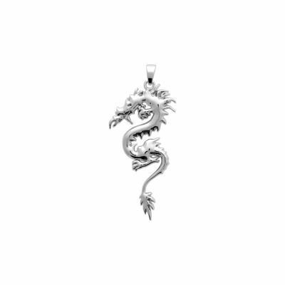 Pendentif en argent rhodié
