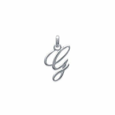 Pendentif en argent rhodié