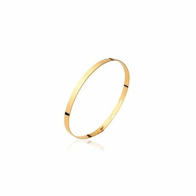 Bracelet jonc en plaqué or