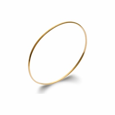 Bracelet jonc en plaqué or