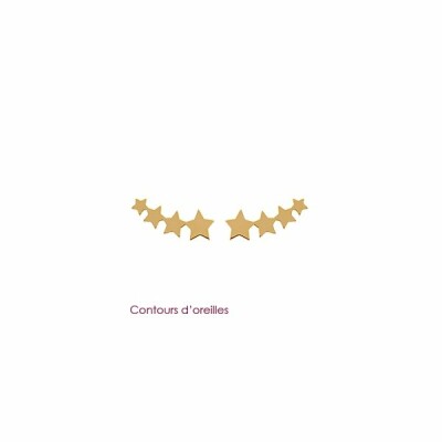 Boucles d'oreilles climber en plaqué or