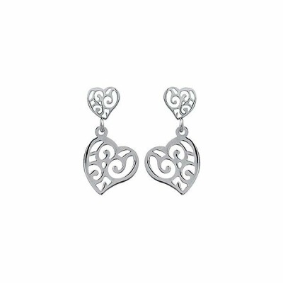 Boucles d'oreilles en acier