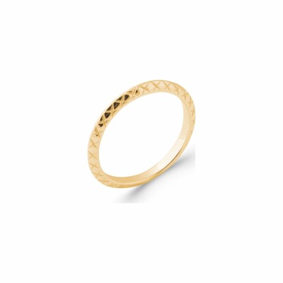 Bague en plaqué or