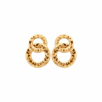 Boucles d'oreilles en plaqué or