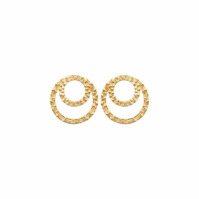 Boucles d'oreilles en plaqué or