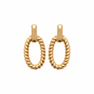 Boucles d'oreilles en plaqué or