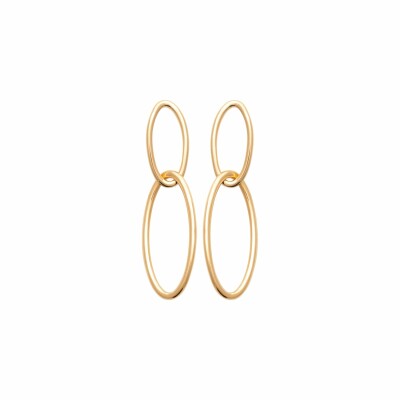 Boucles d'oreilles en plaqué or