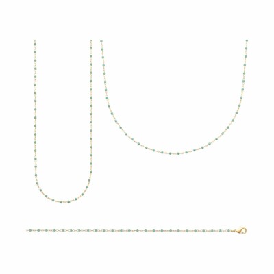 Bracelet en plaqué or, 18cm