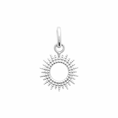 Pendentif en argent rhodié
