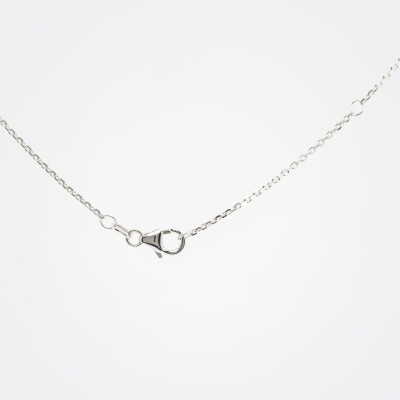 Collier or blanc & diamants