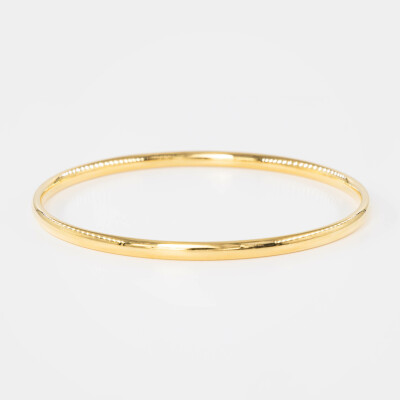 Bracelet jonc or jaune
