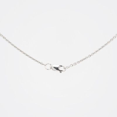 Collier Versailles or blanc & diamants