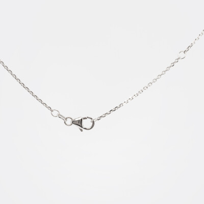 Collier Jazz or blanc & diamants