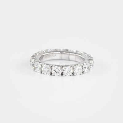 Alliance Extensia tour complet or blanc & diamants