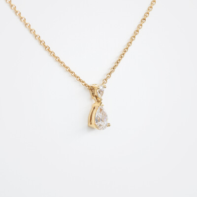 Collier Absolu or jaune & diamants