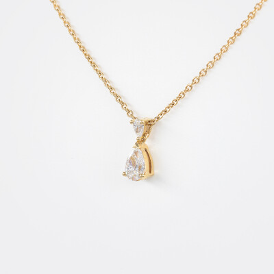 Collier Absolu or jaune & diamants