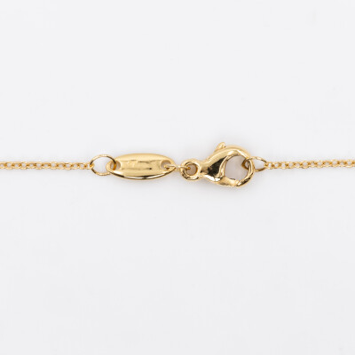 Collier Babylone or jaune & diamants