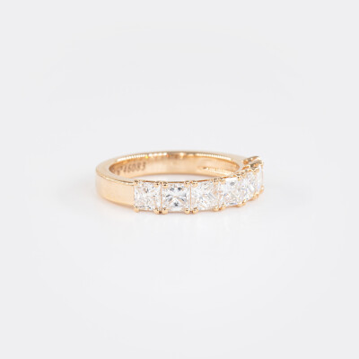 Alliance Prestige or rose & diamants
