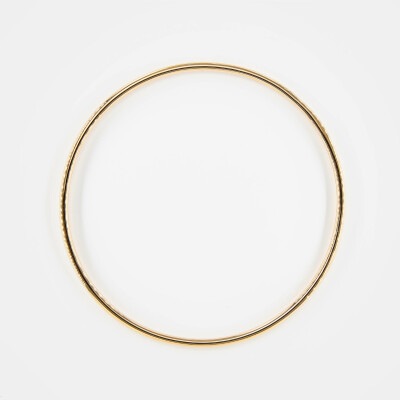 Bracelet jonc or rose