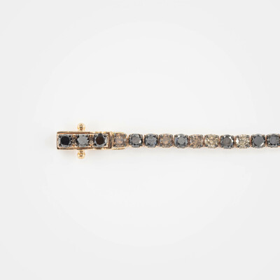 Bracelet Crépuscule or rose & diamants 