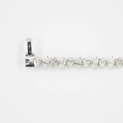 Bracelet Versailles or blanc & diamants