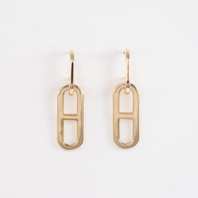 Boucles d'oreilles or jaune
