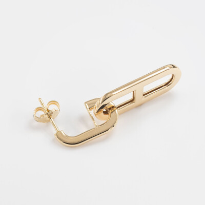 Boucles d'oreilles or jaune