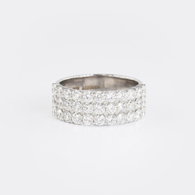 Bague Pétillante or blanc & diamants